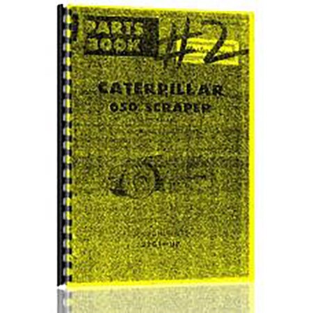 Fits Caterpillar Scraper 650 (22G1 +) Industrial/Construction Parts Manual (New)